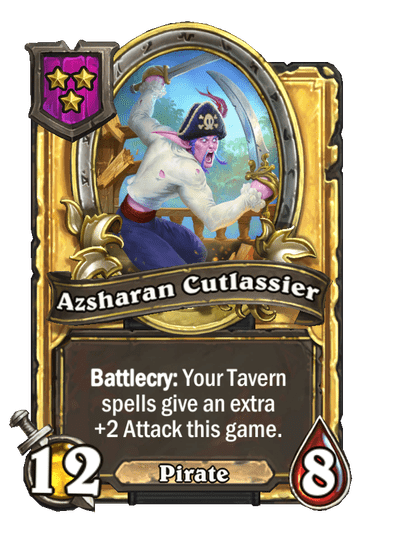 Azsharan Cutlassier Hearthstone kártya