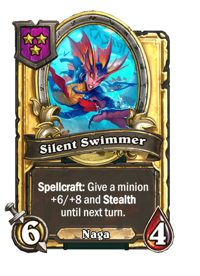Silent Swimmer Hearthstone kártya