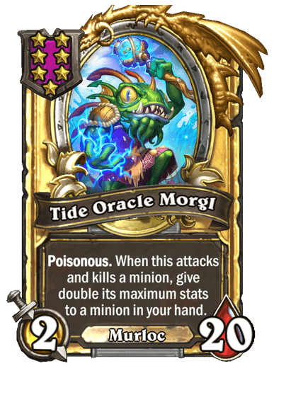 Tide Oracle Morgl Hearthstone kártya