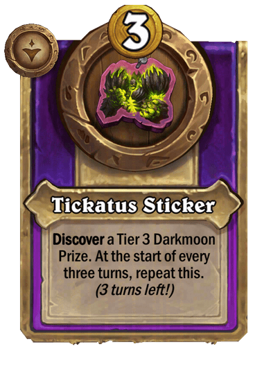 Tickatus Sticker