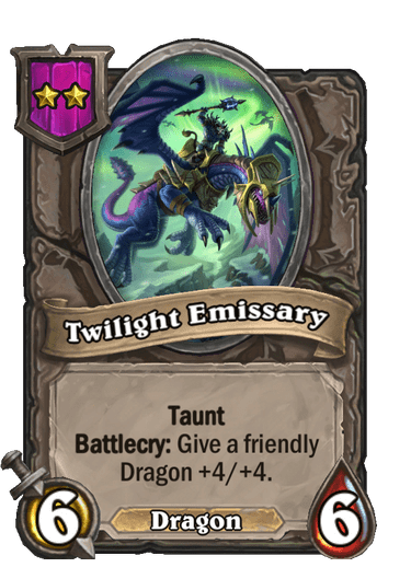 Twilight Emissary Hearthstone kártya
