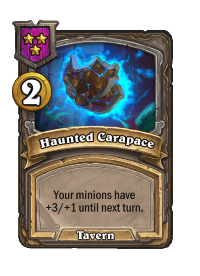 Haunted Carapace Hearthstone kártya