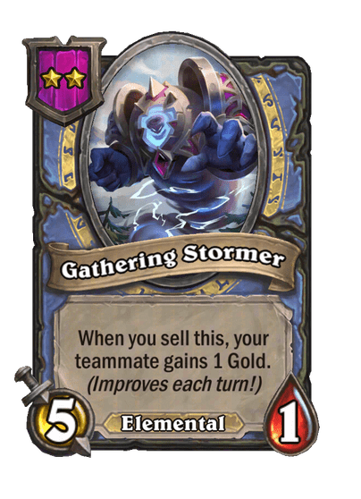 Gathering Stormer Hearthstone kártya