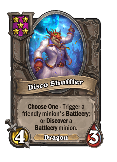 Disco Shuffler Hearthstone kártya