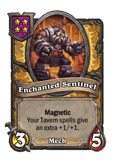 Enchanted Sentinel Hearthstone kártya