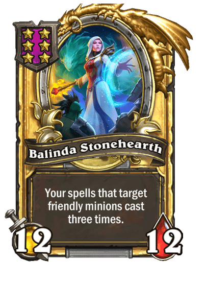 Balinda Stonehearth Hearthstone kártya