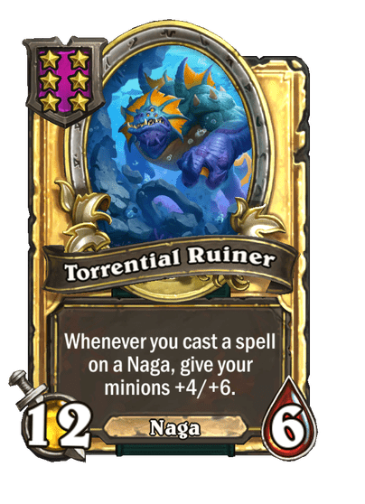 Torrential Ruiner Hearthstone kártya