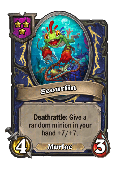 Scourfin Hearthstone kártya