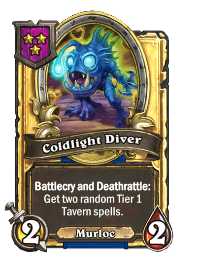Coldlight Diver Hearthstone kártya