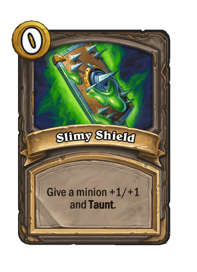 Slimy Shield Hearthstone kártya