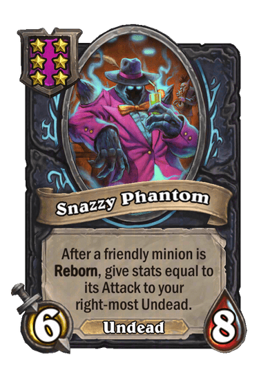 Snazzy Phantom Hearthstone kártya