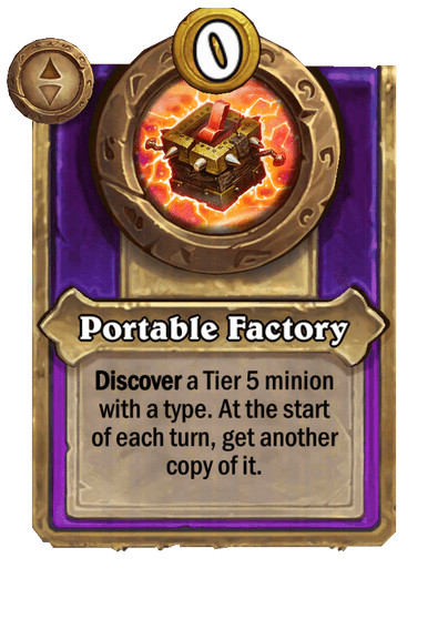 Portable Factory