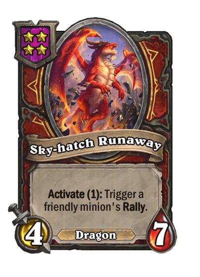 Sky-hatch Runaway Hearthstone kártya