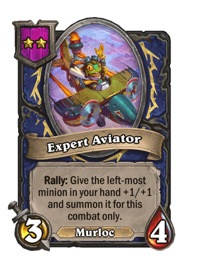 Expert Aviator Hearthstone kártya