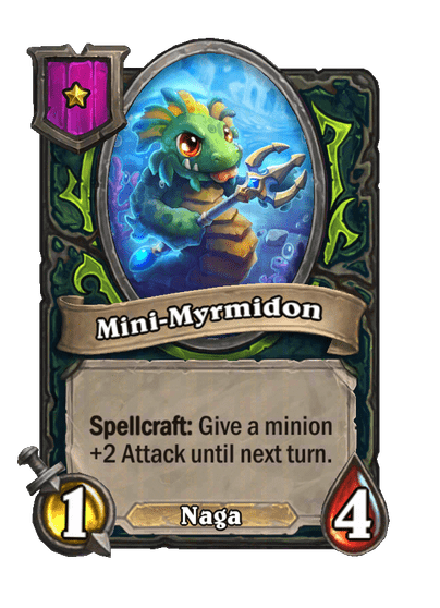 Mini-Myrmidon Hearthstone kártya