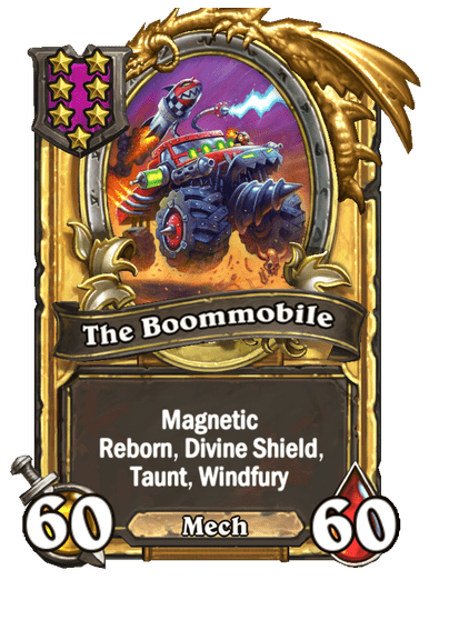 The Boommobile Hearthstone kártya
