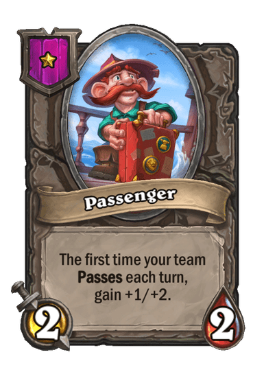 Passenger Hearthstone kártya