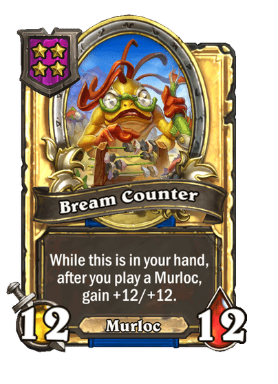 Bream Counter Hearthstone kártya