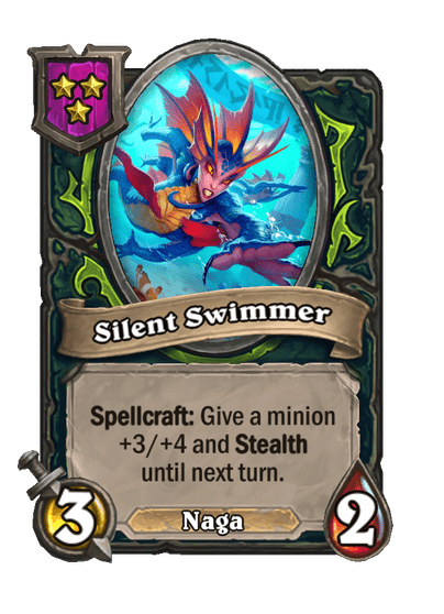 Silent Swimmer Hearthstone kártya