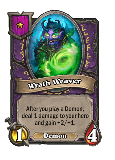 Wrath Weaver Hearthstone kártya