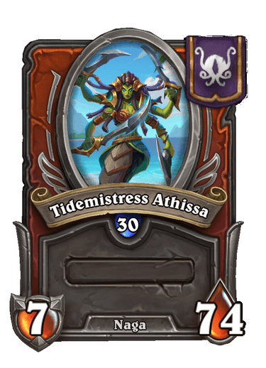 Tidemistress Athissa Hearthstone kártya