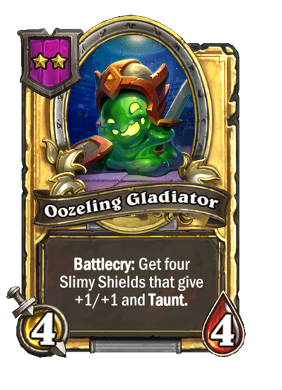 Oozeling Gladiator Hearthstone kártya