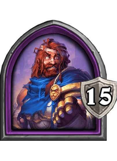 George the Fallen Hearthstone kártya