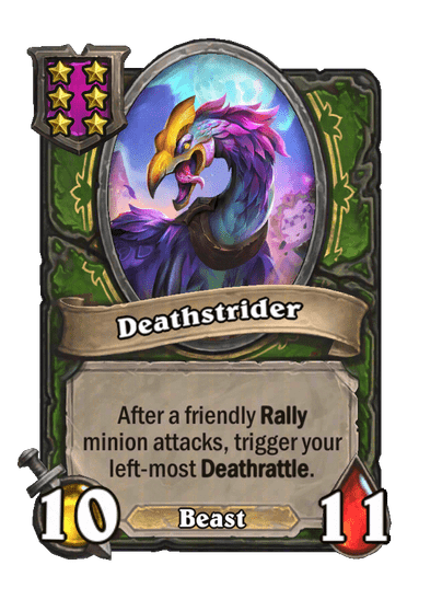 Deathstrider Hearthstone kártya