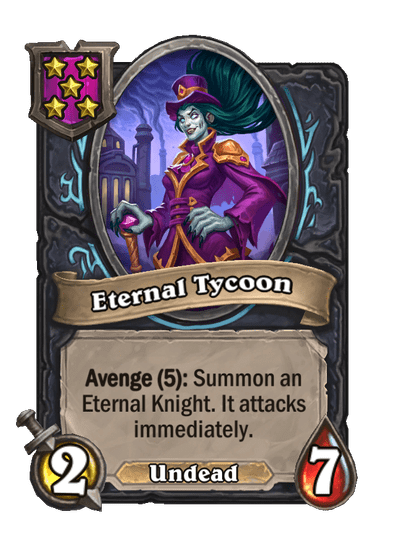 Eternal Tycoon Hearthstone kártya