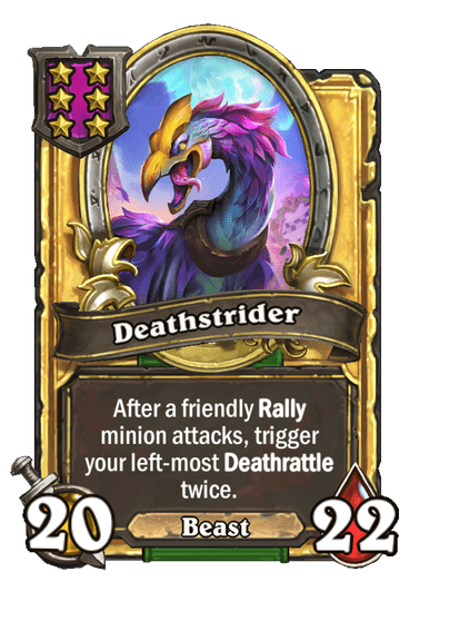 Deathstrider Hearthstone kártya