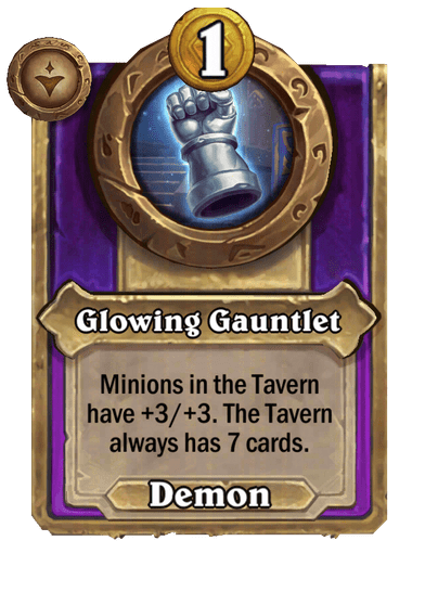 Glowing Gauntlet