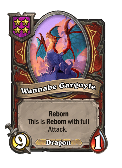Wannabe Gargoyle Hearthstone kártya