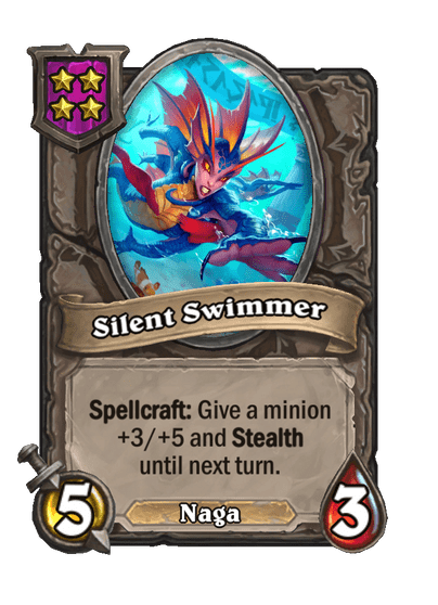 Silent Swimmer Hearthstone kártya