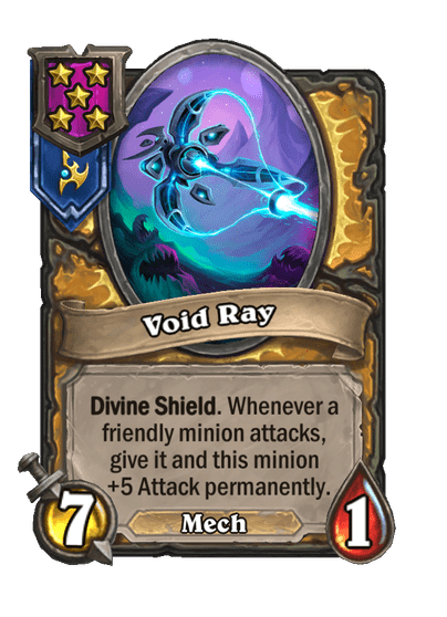 Void Ray Hearthstone kártya