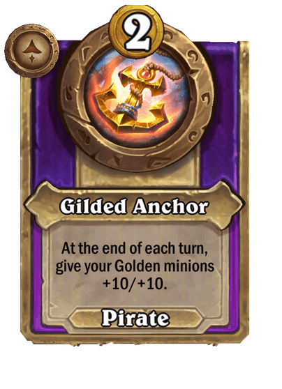 Gilded Anchor Hearthstone kártya