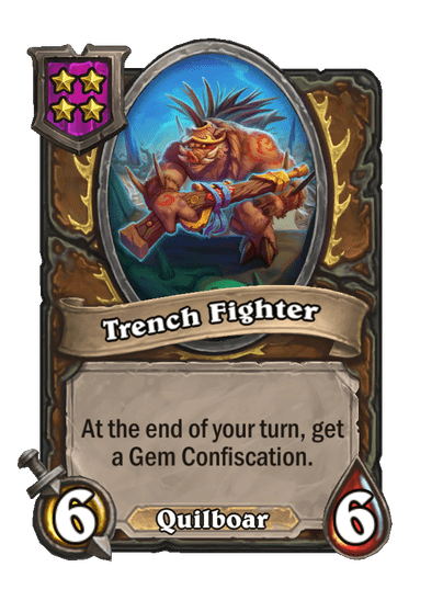 Trench Fighter Hearthstone kártya
