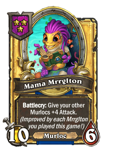 Mama Mrrglton Hearthstone kártya