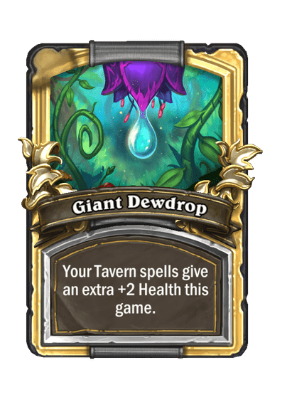 Giant Dewdrop Hearthstone kártya