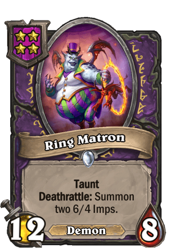 Ring Matron Hearthstone kártya
