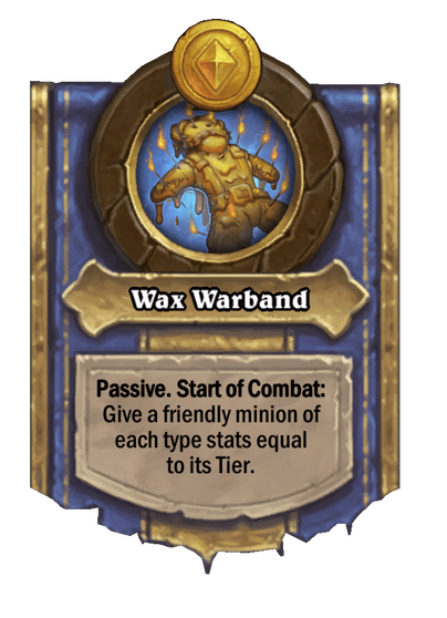 Wax Warband Hearthstone kártya