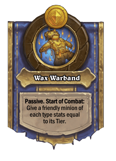 Wax Warband Hearthstone kártya