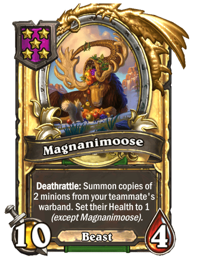 Magnanimoose Hearthstone kártya