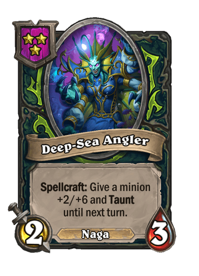 Deep-Sea Angler Hearthstone kártya