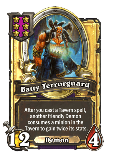 Batty Terrorguard Hearthstone kártya