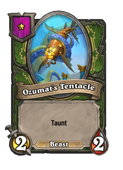 Ozumat's Tentacle Hearthstone kártya