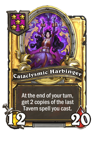 Cataclysmic Harbinger Hearthstone kártya