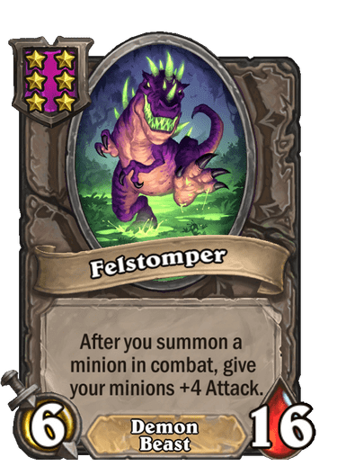 Felstomper Hearthstone kártya