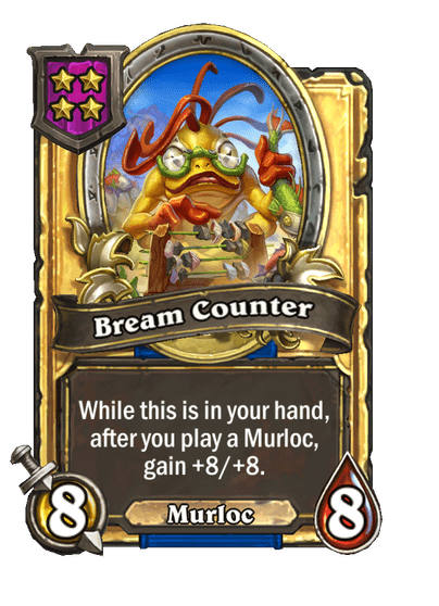 Bream Counter Hearthstone kártya