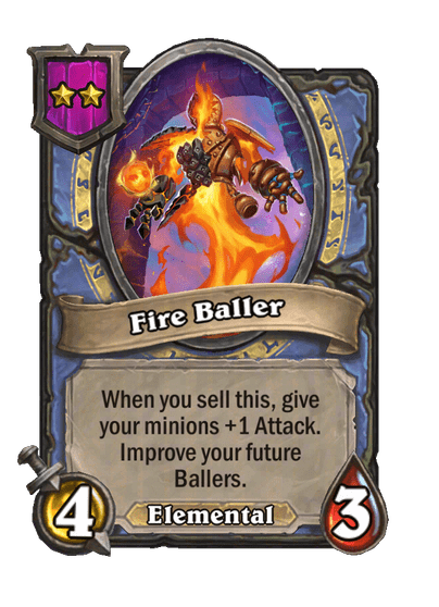 Fire Baller Hearthstone kártya