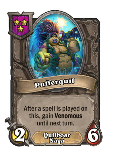 Pufferquil Hearthstone kártya